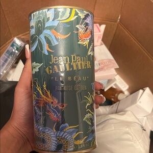 Jean Paul Gaultier Le Beau Paradise Garden with Blue and Gold Design